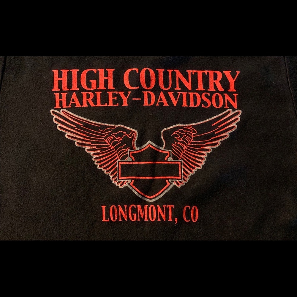 Woman’s Harley Davidson High Country TShirt Small